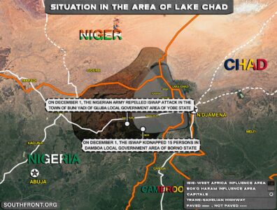 Military Situation In The Lake Chad Area On December 2, 2021 (Map Update)
