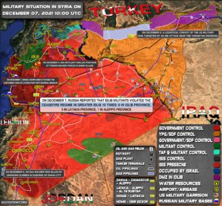 Military Situation In Syria On December 7, 2021 (Map Update)