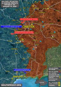 Military Situation In Eastern Ukraine On January 10, 2022 (Map Update)