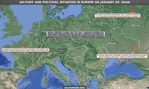 Military And Political Situation In Europe On January 27, 2022 (Map Update)
