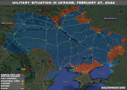 Military Situation In Ukraine On February 27, 2022 (Map Update)