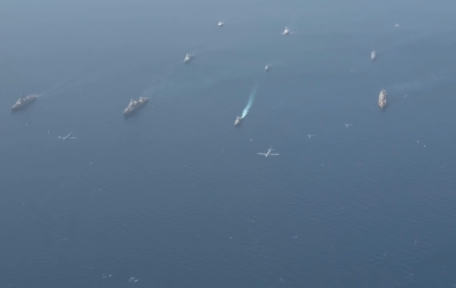 In Video: Russia Concludes Large-Scale Drills In Eastern Mediterranean Sea