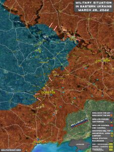 War In Ukraine Day 33: Warring Sides Slowly Advance On Front Lines While Kiev And Moscow To Renew Negotiations