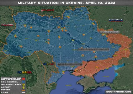 Military Situation In Ukraine On April 10, 2022 (Map Update)