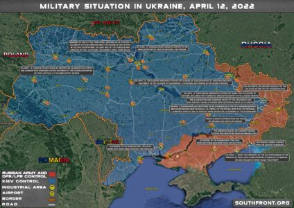 Military Situation In Ukraine On April 12, 2022 (Map Update)
