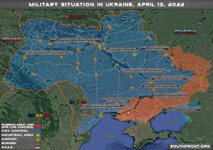 Military Situation In Ukraine On April 13, 2022 (Map Update)