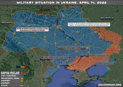 Military Situation In Ukraine On April 14, 2022 (Map Update)