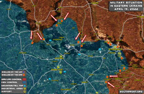 Military Situation In Eastern Ukraine. Izyum-Severodonetsk Frontlines (Map Update)