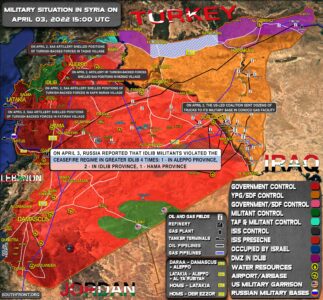 Military Situation In Syria On April 3, 2022 (Map Update)