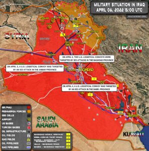 Military Situation In Iraq On April 6, 2022 (Map Update)