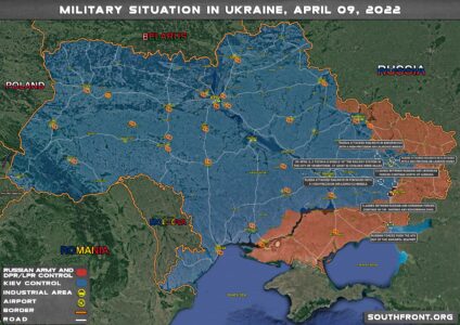 Military Situation In Ukraine On April 9, 2022 (Map Update)