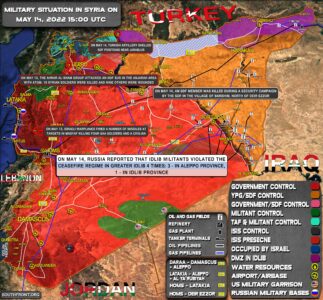 Military Situation In Syria On May 14, 2022 (Map Update)