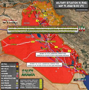 Military Situation In Iraq On May 19, 2022 (Map Update)
