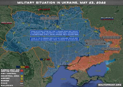 Military Situation In Ukraine On May 23, 2022 (Map Update)