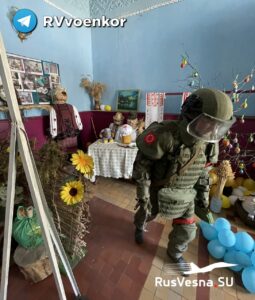 Ukrainian Nazis Mine Children's Facilities When Retreating In Donbass