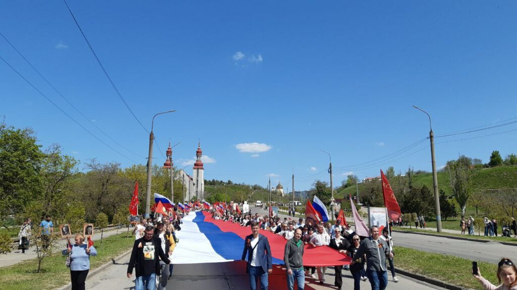 Victory Day Celebrations In Ukrainian Cities Under Russian Control (Photo, Video)