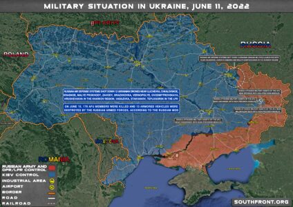 Military Situation In Ukraine On June 11, 2022 (Map Update)
