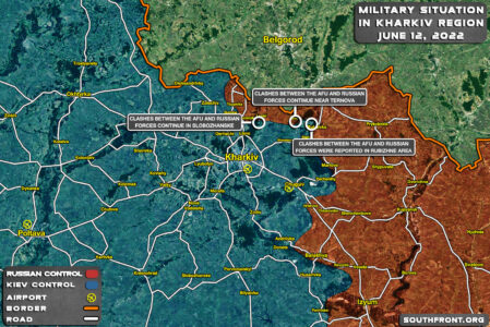 Military Situation In Ukraine, Kharkiv Region, On June 12, 2022 (Map Update)