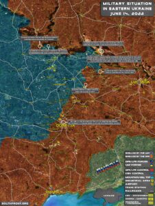 Military Situation In Eastern Ukraine On June 14, 2022 (Map Update)