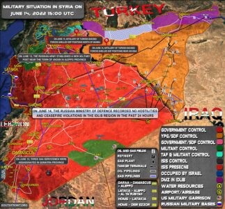 Military SItuation In Syria On June 14, 2022 (Map Update)