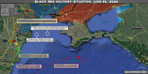 Military Situation In The Black Sea On June 27, 2022 (Map Update)