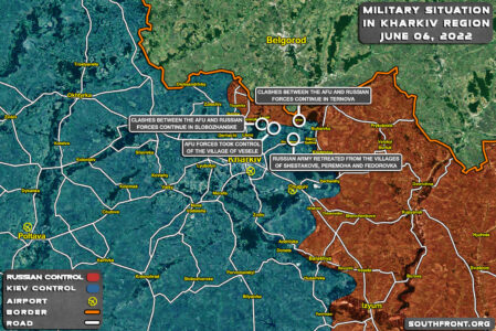 Military Situation In Kharkiv Region On June 6, 2022 (Map Update)