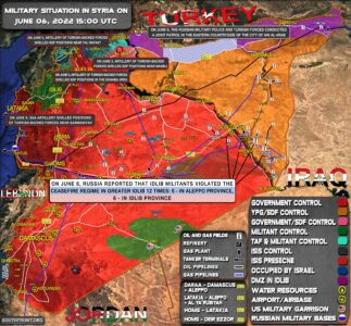 Military Situation In Syria On June 6, 2022 (Map Update)