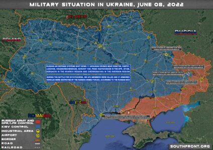 Military Situation In Ukraine On June 8, 2022 (Map Update)
