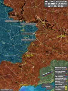 Military Situation In Eastern Ukraine On July 27, 2022 (Map Update)