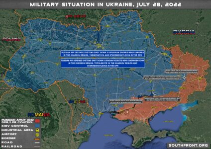 Military Situation In Ukraine On July 28, 2022 (Map Update)