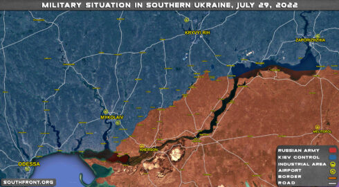 Military Situation In Southern Ukraine On July 29, 2022 (Map Update)