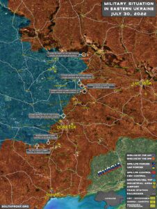 Military Situation In Eastern Ukraine On July 30, 2022 (Map Update)