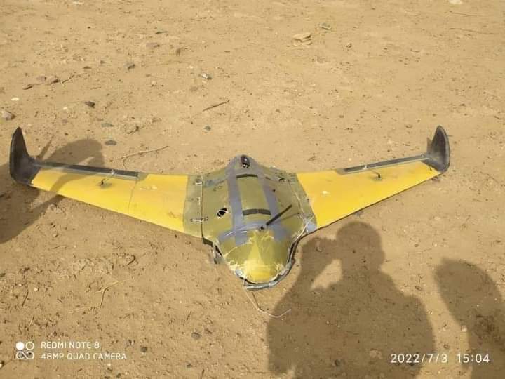 UAE-Backed Force Shot Down Houthi Drone After Attack In Yemen Yemen’s Shabwah (Photos)