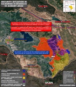 Military Situation In Nagorno-Karabakh On August 10, 2022 (Map Update)