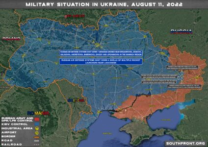 Military Situation In Ukraine On August 11, 2022 (Map Update)