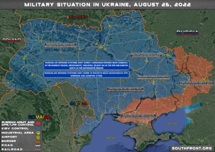 Military Situation In Ukraine On August 25, 2022 (Map Update)