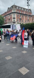 Anti-NATO Protest Held In Dublin, Ireland