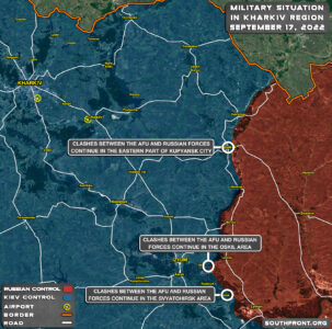 Ukrainian Offensive In Kharkiv Region On September 17, 2022 (Map Update)