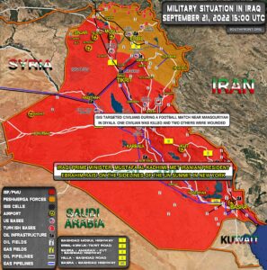 Military Situation In Iraq On September 21, 2022 (Map Update)