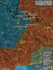 Military Situation In Eastern Ukraine On October 2, 2022 (Map Update)