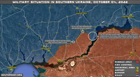 Military Situation In Southern Ukraine On October 4, 2022 (Map Update)