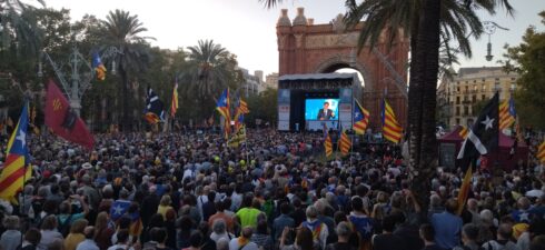 5th Anniversary Of The Referendum On the Independence Of Catalonia