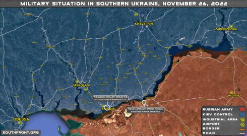 Military Situation In Southern Ukraine On November 26, 2022 (Map Update)