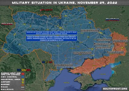 Military Situation In Ukraine On November 29, 2022 (Map Update)