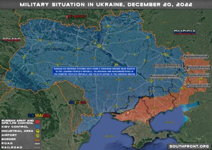 Military Situation In Ukraine On December 20, 2022 (Map Update)