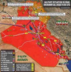 Military Situation In Iraq On December 22, 2022 (Map Update)