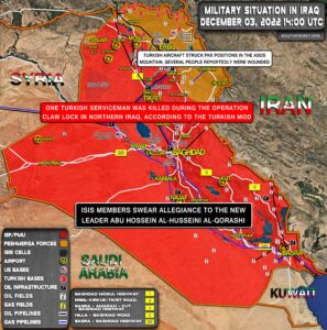 Military Situation In Iraq On December 3, 2022 (Map Update)