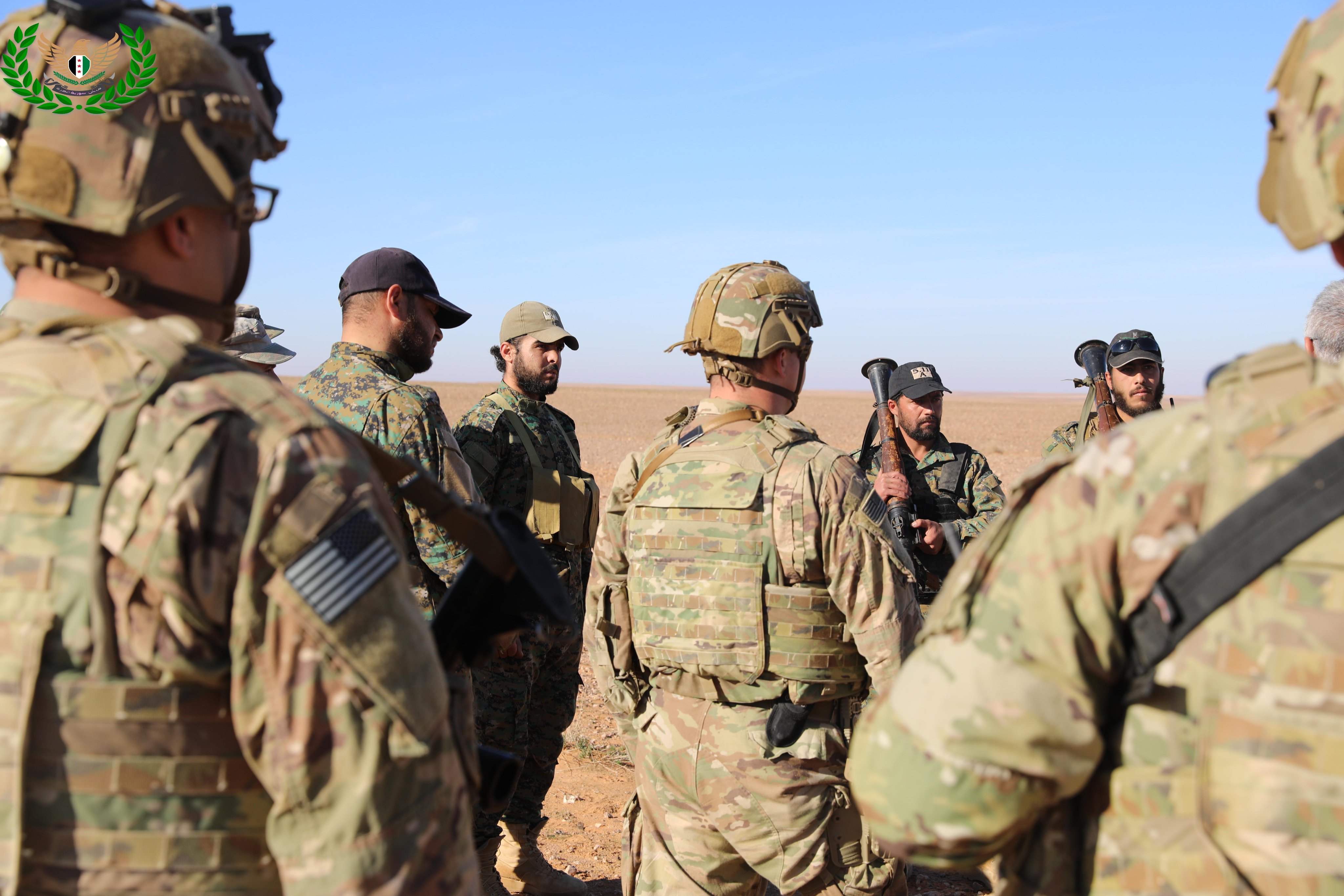 U.S. Forces Held Joint Exercise With Its Proxies In Syria’s Al-Tanf (Photos)