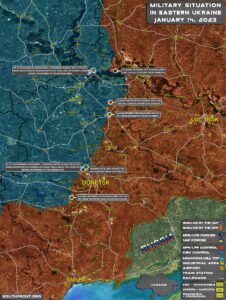 Military Situation In Donbass On January 14, 2023 (Map Update)