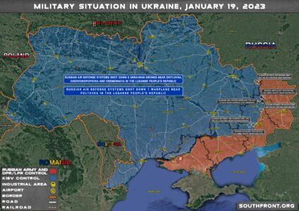 Military Situation In Ukraine On January 19, 2023 (Map Update)
